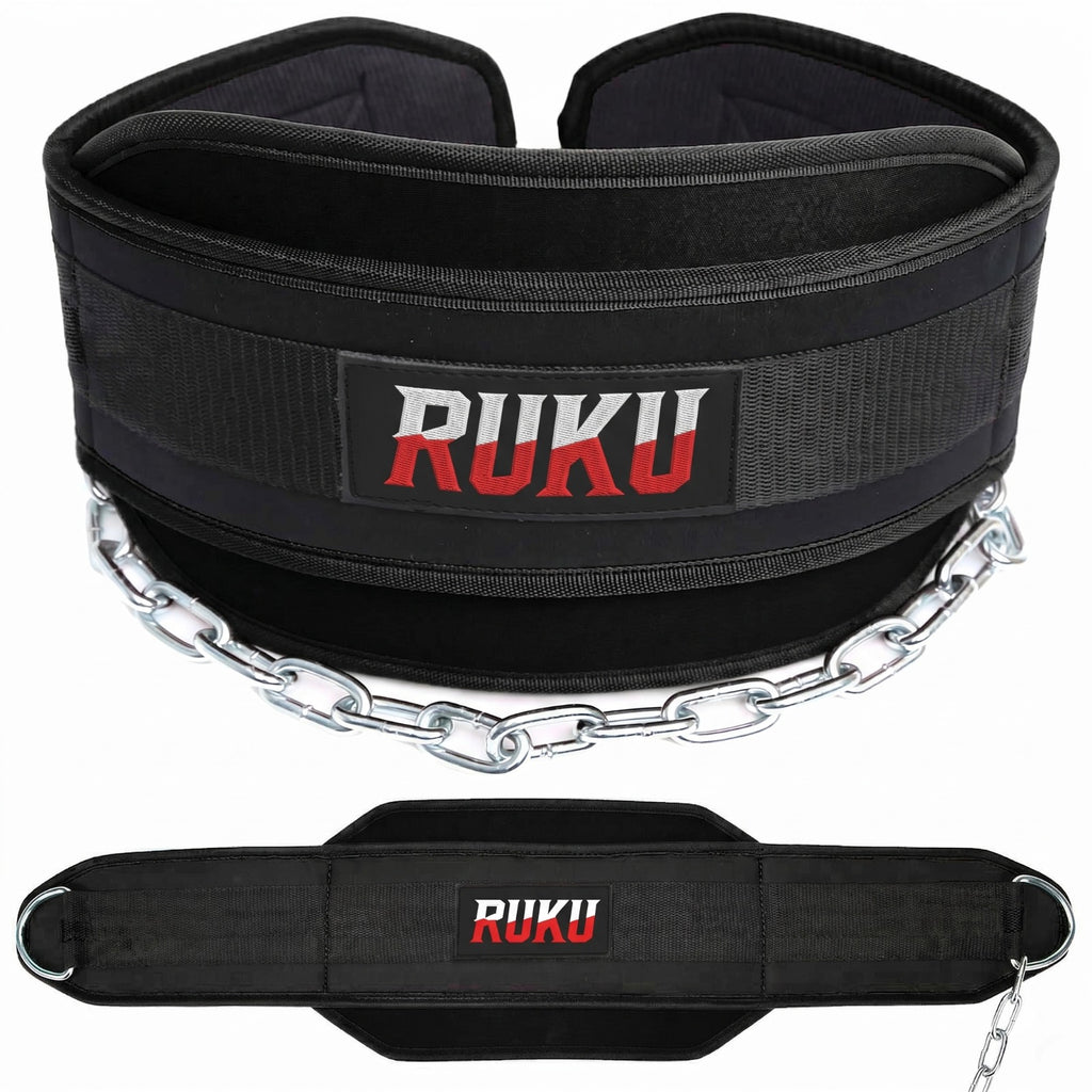 Weight Lifting Dipping Belt with Chain