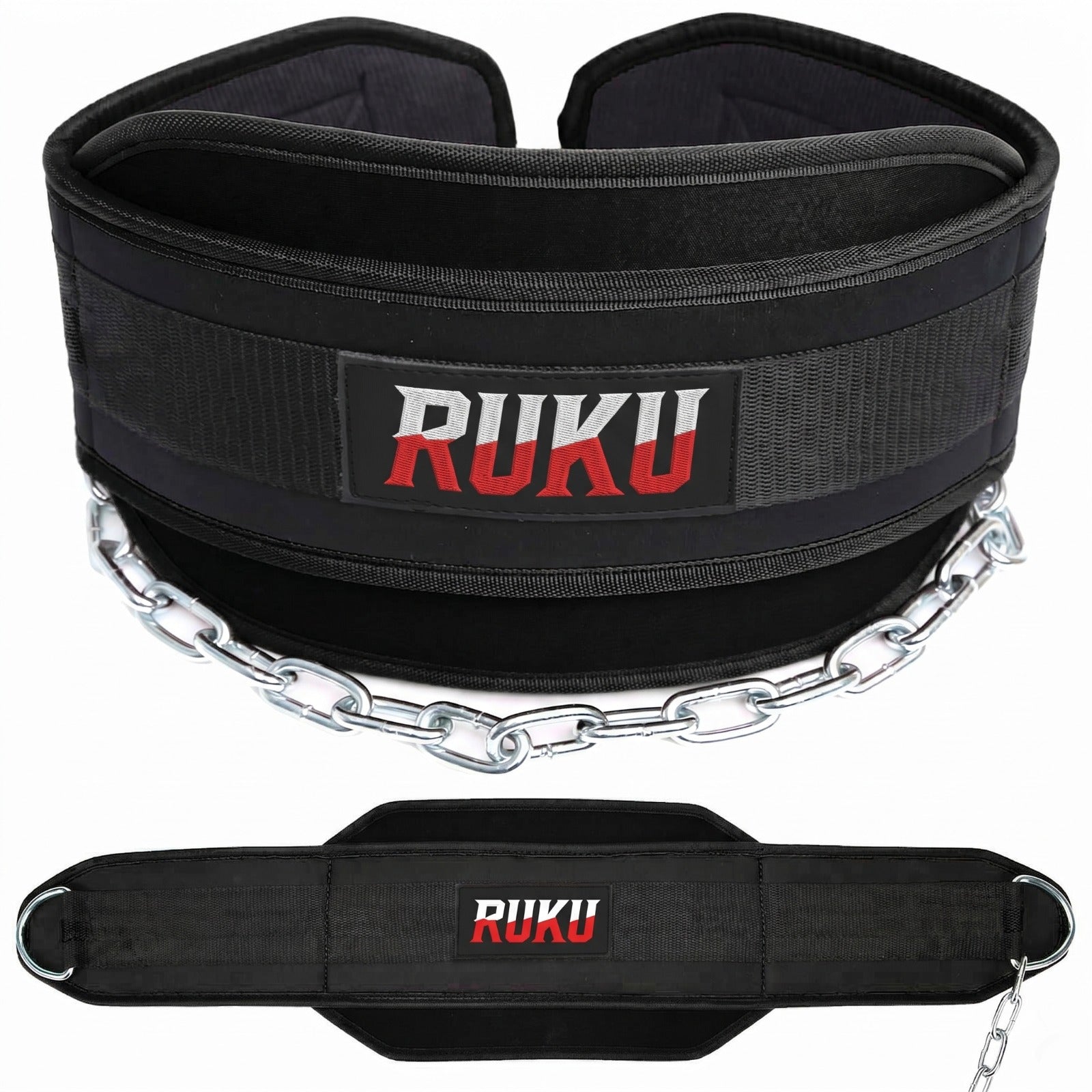 Weight Lifting Dipping Belt with Chain