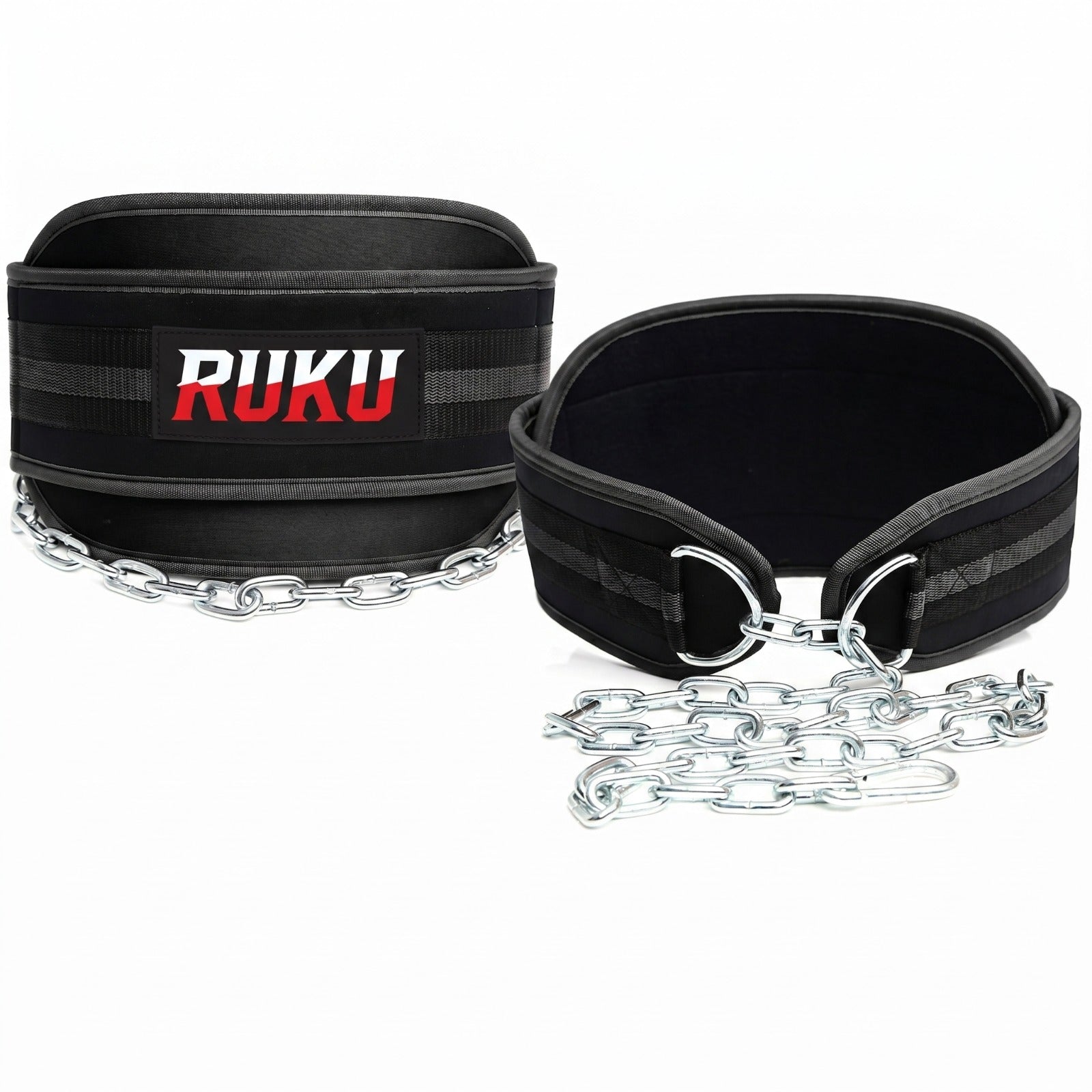 Weight Lifting Dipping Belt with Chain